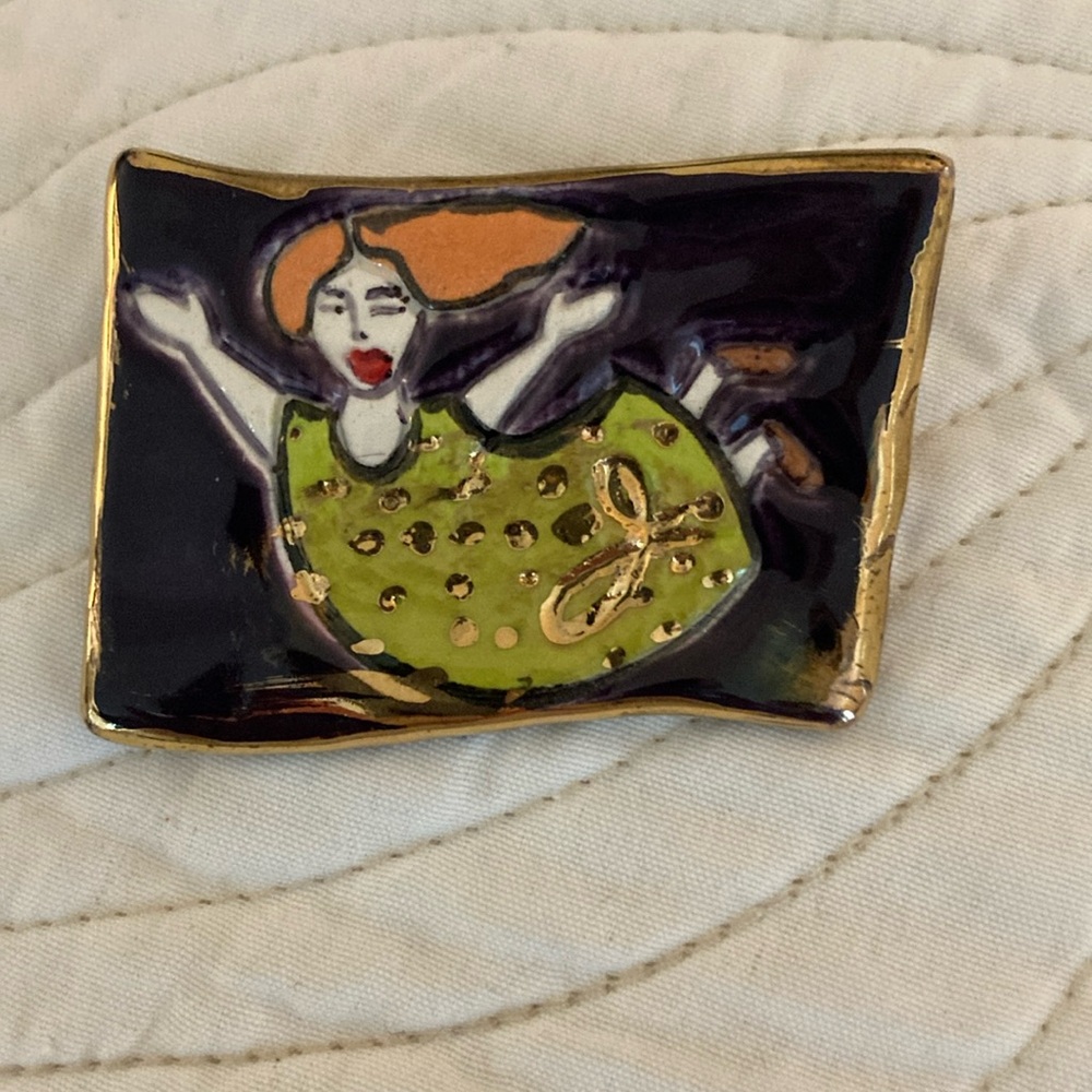 Funky Lady Brooch